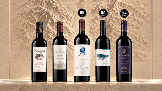 California Cabernet & Reds from Corison & Cliff Lede with a Rare $455 Opus One!