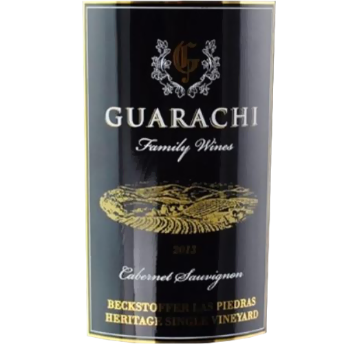 2013 Guarachi Beckstoffer Las Piedras Vineyard Cabernet Sauvignon, St. Helena 1500ML (96 Points - Wine Advocate; 95 Points - The Tasting Panel; 94 Points - Wine Enthusiast)