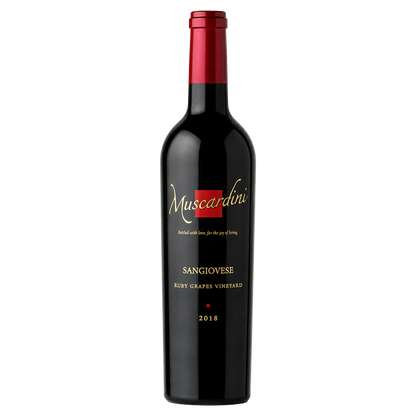 2018 Muscardini Cellars Sangiovese, Central Coast 750ml