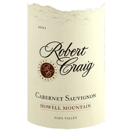 2021 Robert Craig Howell Mountain Cabernet Sauvignon 750ML (96 Points, Vinous)