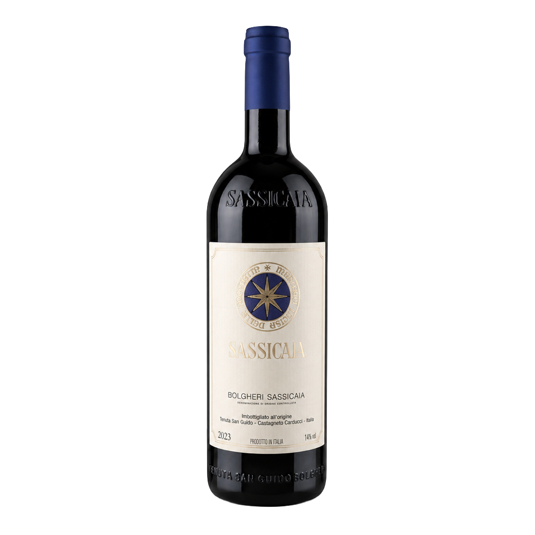 2023 Tenuta San Guido DOC SASSICAIA Bolgheri, Tuscany 750ML (100 Points - Robert Parker)