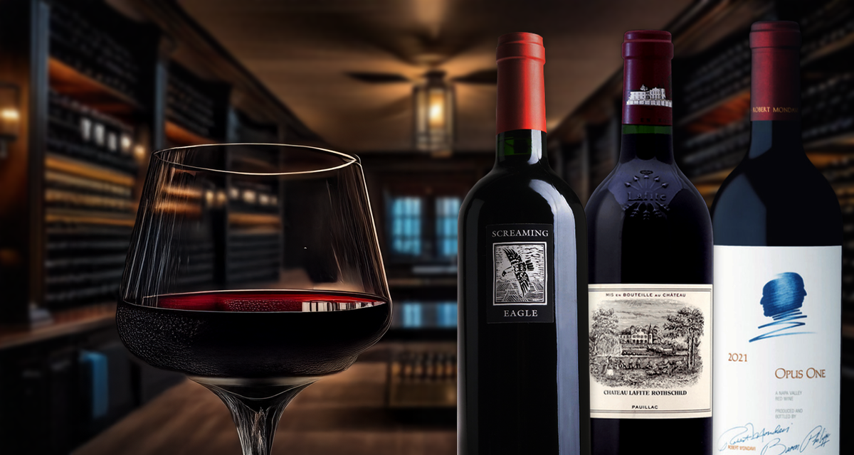 Luxurious and Rare Red Wines with a Screaming Eagle Napa Cab Top Upgrade