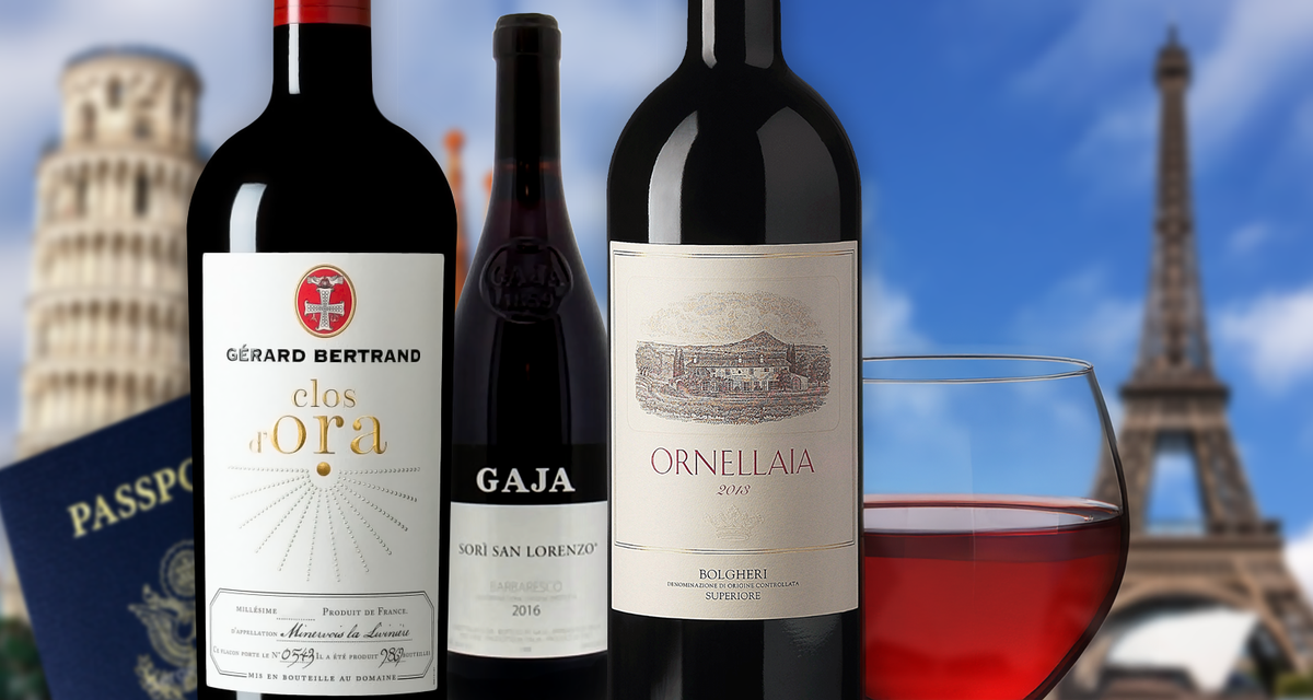 Curated Reds from Europe, S. America and Australia