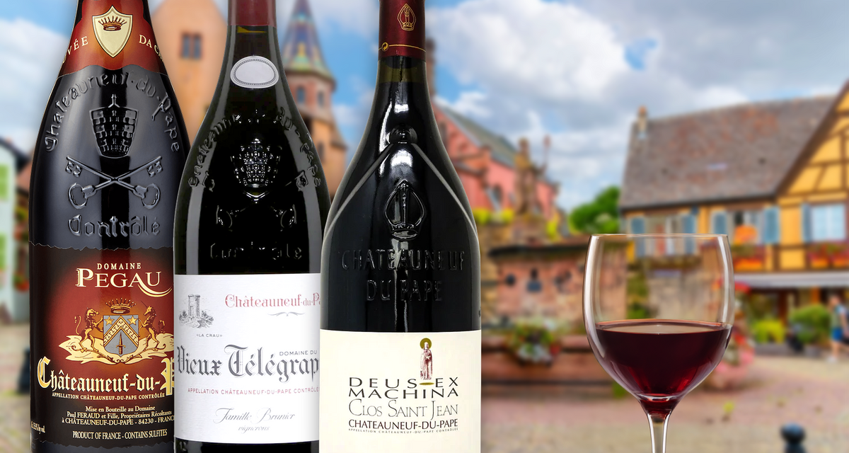 The Ultimate Châteauneuf-du-Pape Experience with Rare Reds ft. a Deus Ex Machina MAGNUM
