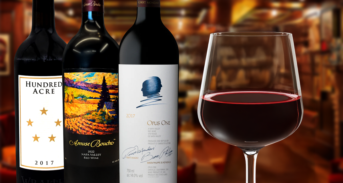 Rare and Luxurious Red Wines with a $1,100 Hundred Acre Cab Top Upgrade