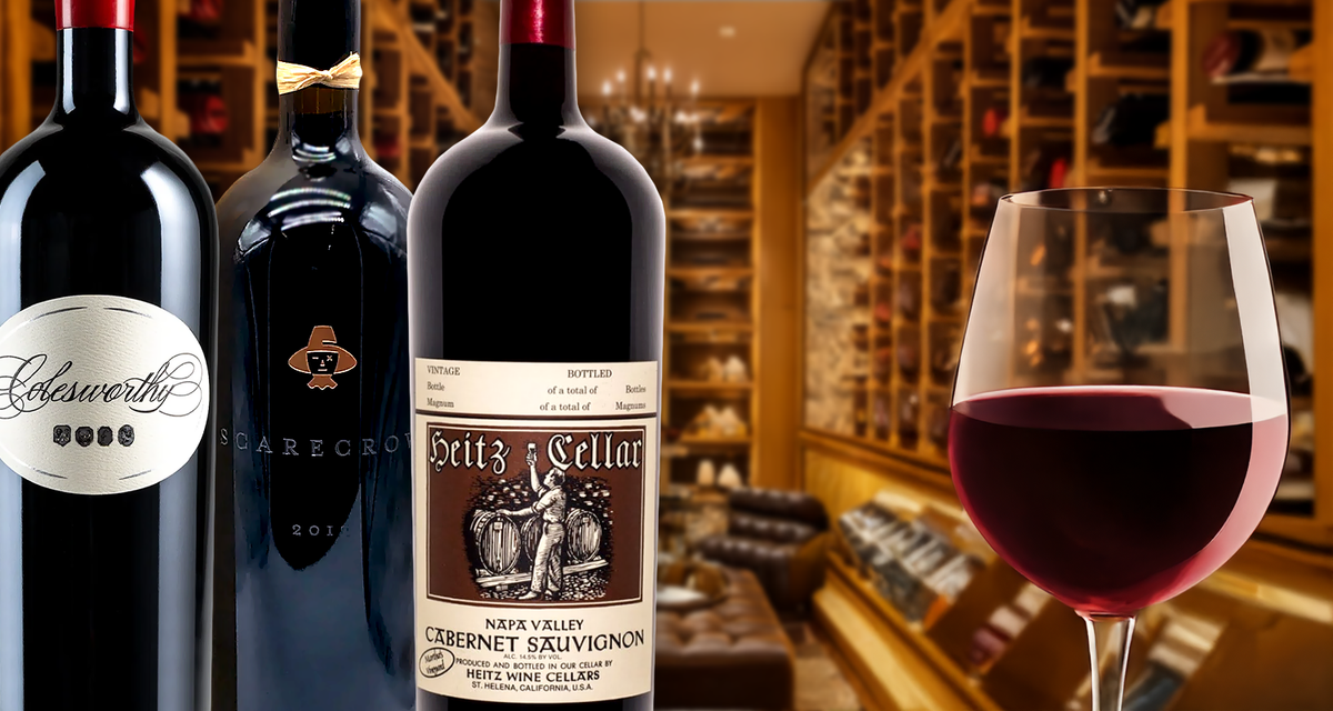 Coveted Napa Cabernet Icons ft a Rare Scarecrow MAGNUM worth $2,400!