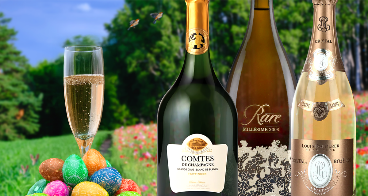 Champagne and Sparkling Wine for Spring Brunches ft. Cristal, Rare, and Taittinger!
