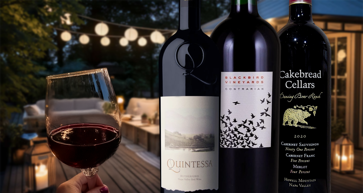 Summer Luxury Red Wines Featuring Quintessa, Caymus & Cakebread