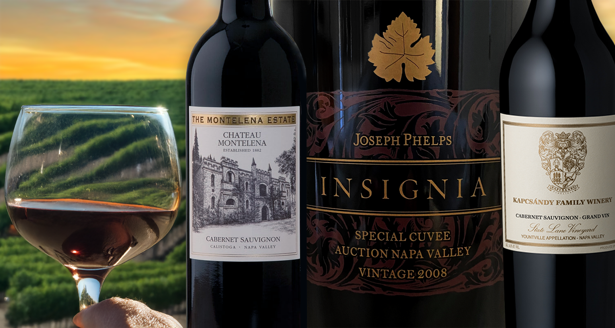 All Luxury Napa Cabernet and Bordeaux Blends ft a 2008 Joseph Phelps 3L