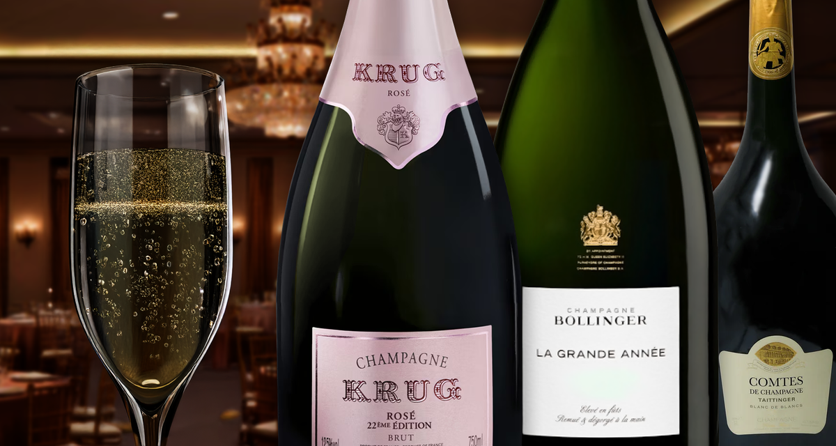 Champagne and Sparkling Wines Galore With MAGNUMS of Krug and Bollinger!