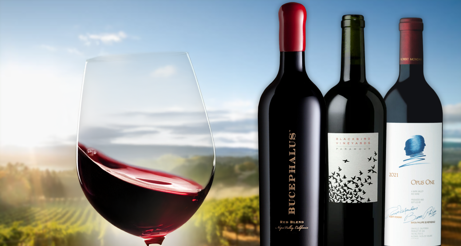 The Other Reds of Napa & Sonoma ft Opus One, Caymus, The Prisoner ...
