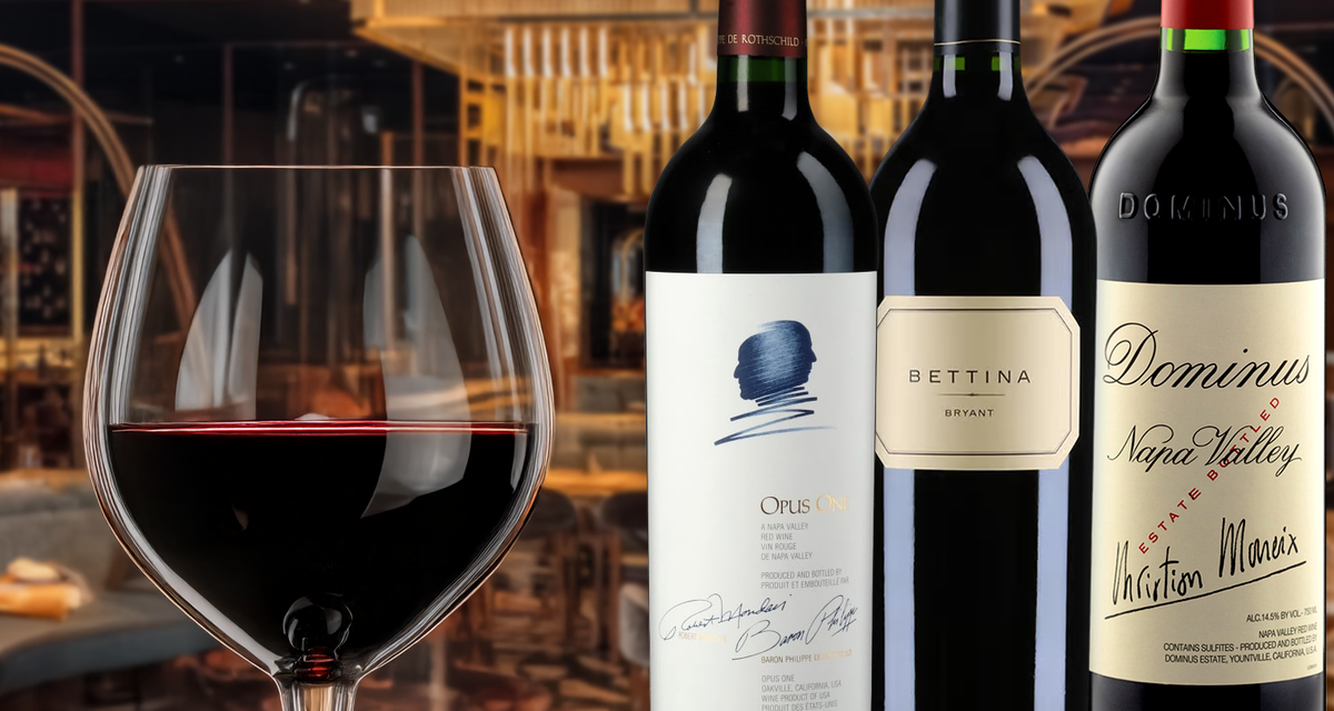 Steakhouse Favorite Reds ft Opus One, Bryant Family, Dominus and More!