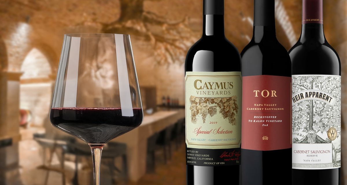 Caymus, Tor, and More High-End Napa Cabs Possible For Just $34!
