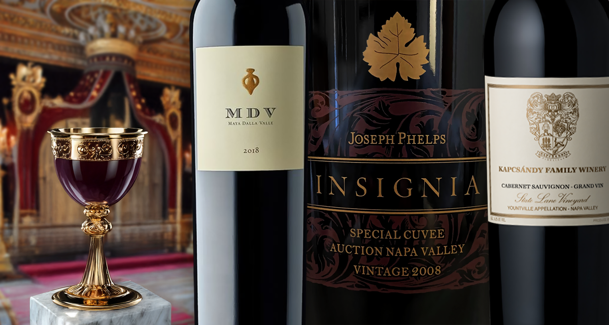 Crème de la Crème of Napa Cabernet Royalty