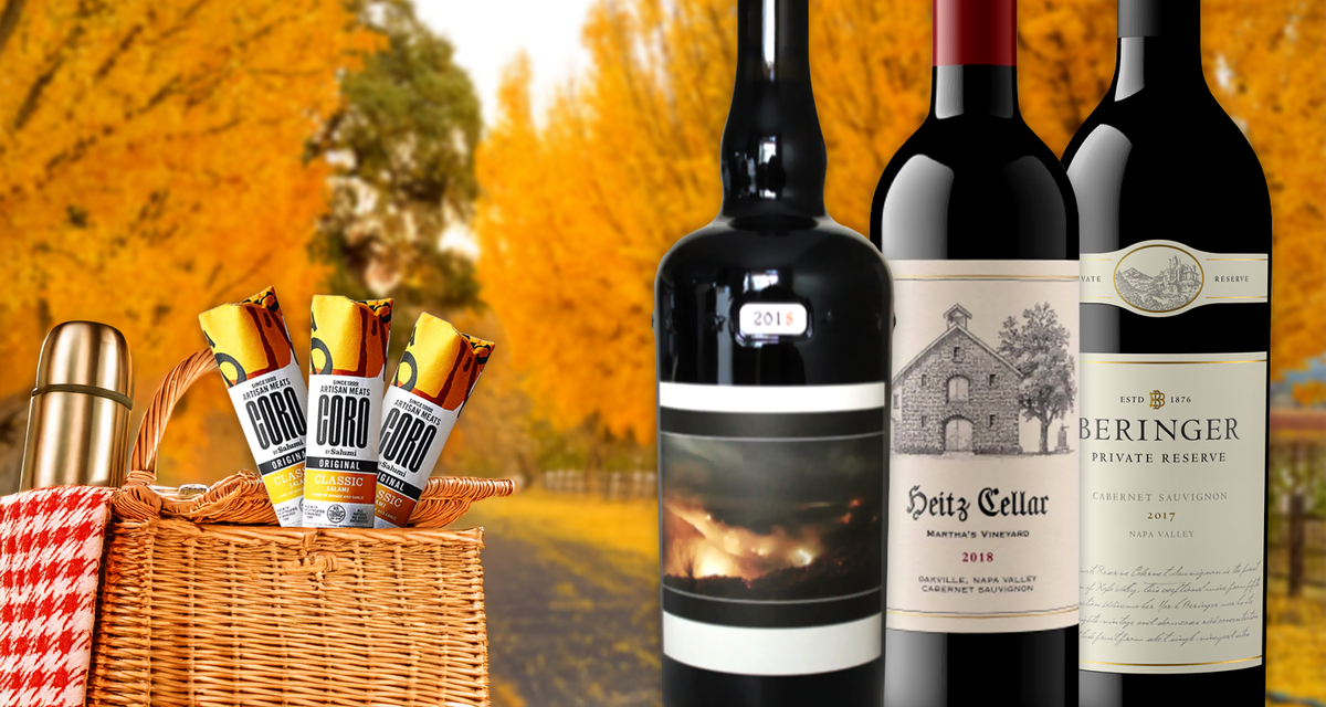 Sine Qua Non, Heitz, and More Top Autumn Reds + Gourmet Gift!