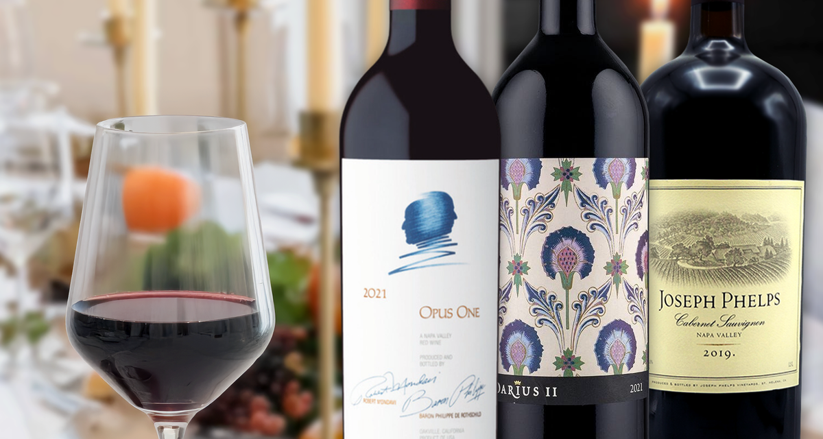 Bold and Bodacious Reds Collection ft. Opus One, Darioush, A MAG of Joseph Phelps, and More!