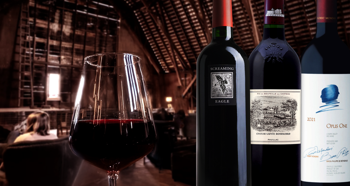 Luxurious and Rare Red Wines with a Screaming Eagle Napa Cab Top Upgrade