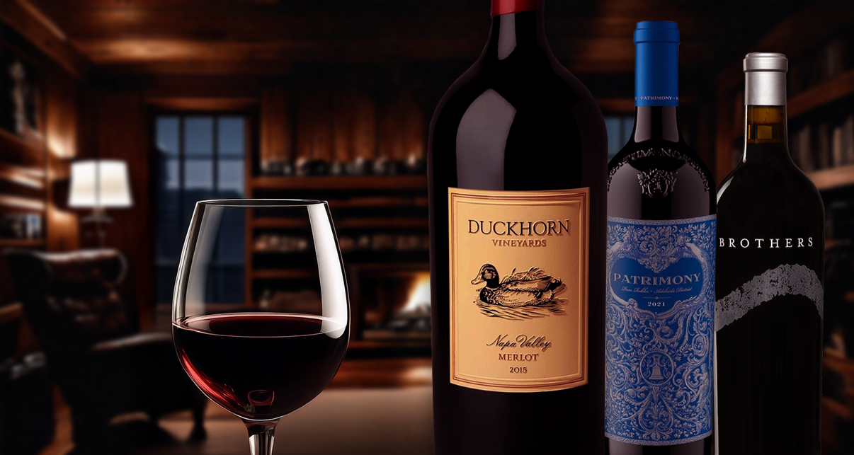Warming Winter Reds Collection ft. 3L Duckhorn, Heitz, and more ...