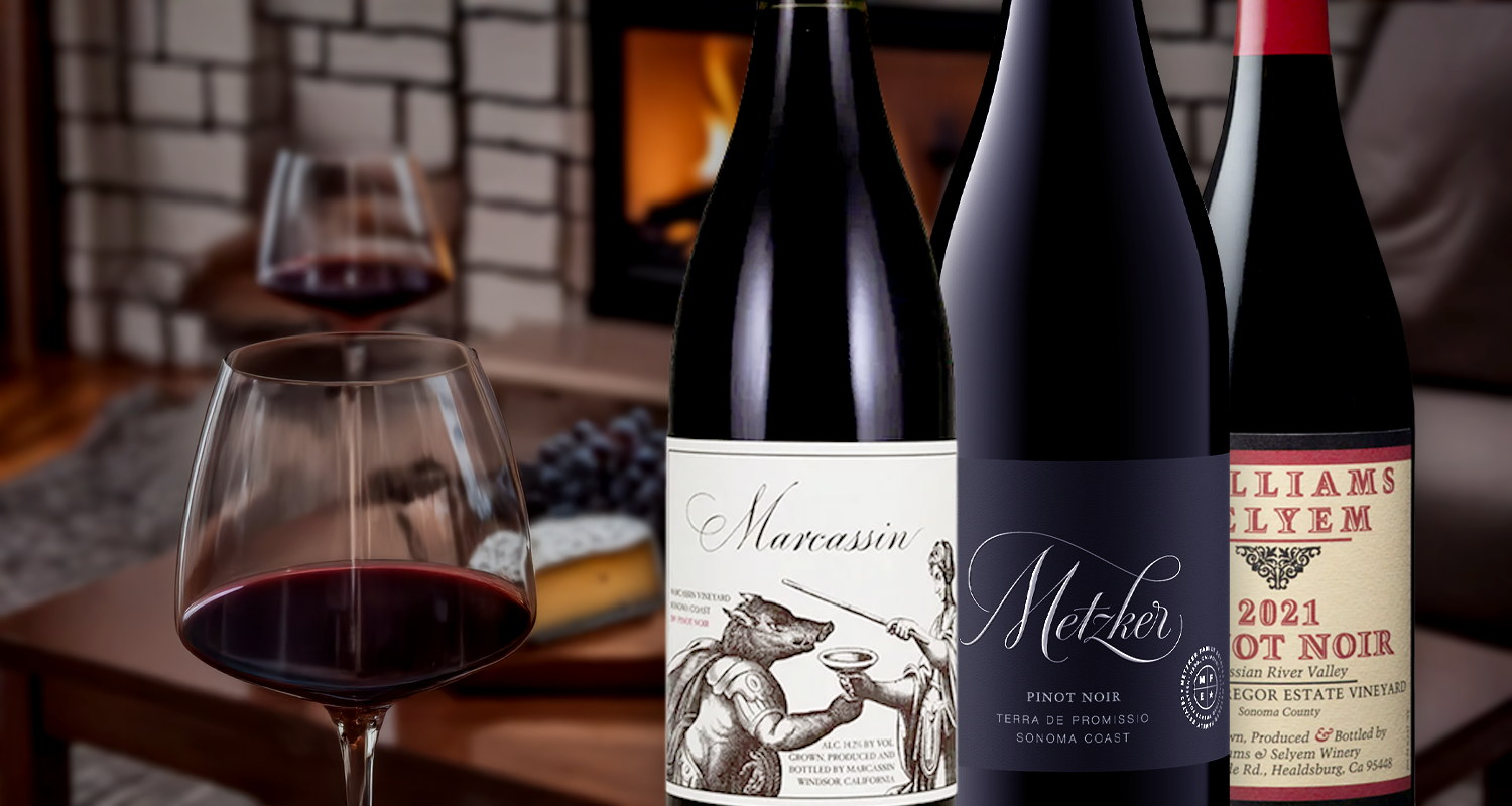 Gather 'Round the Hearth with West Coast Pinot Noir ft. Marcassin!