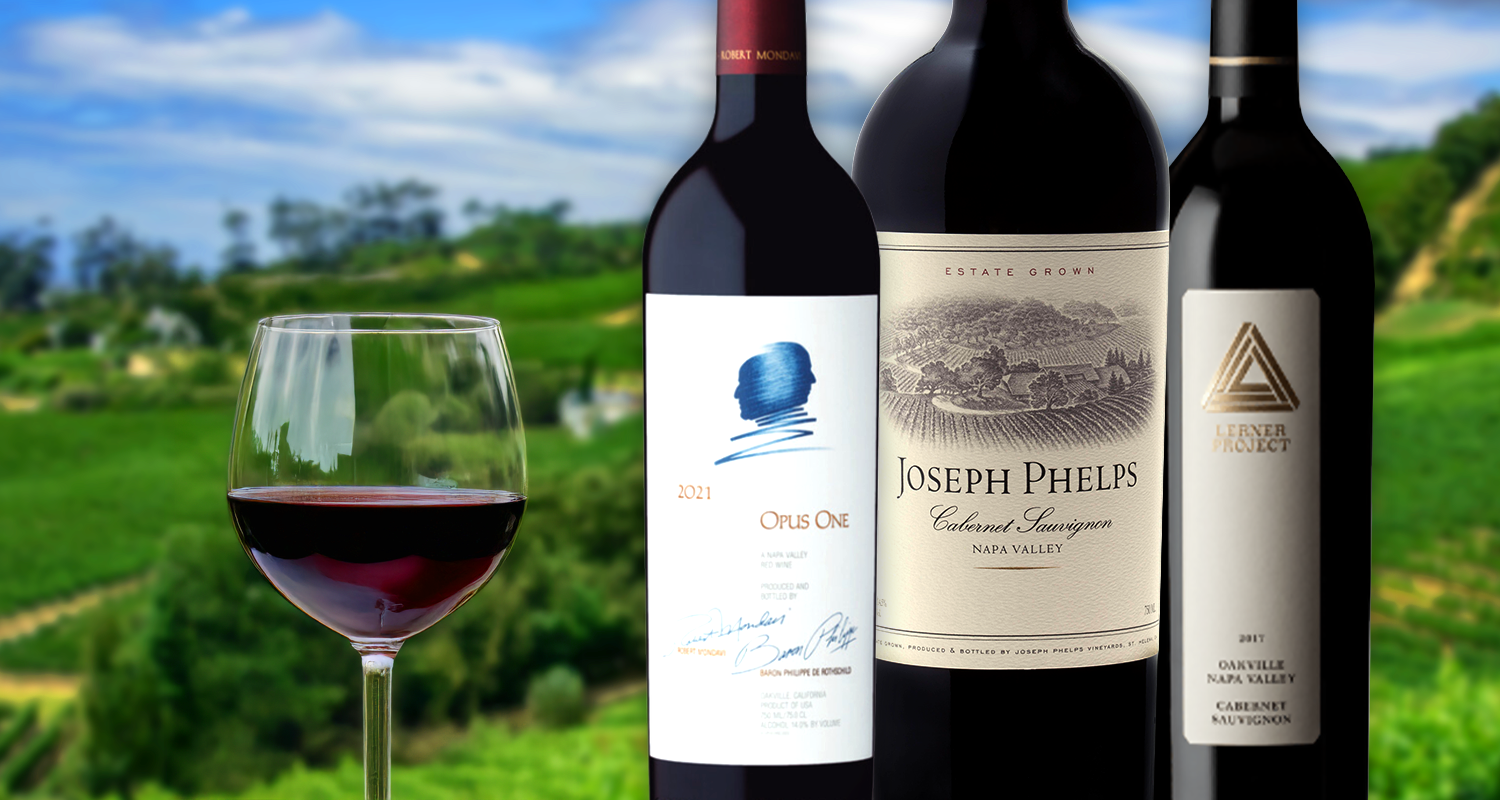 $29 Bottles with Premium Red Wine Upgrades featuring Opus One top upgrade!
