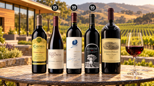 Premium Red Wine Upgrades featuring Opus One top upgrade!
