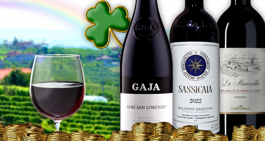 Iconic Italian Reds ft. Gaja & Sassicaia