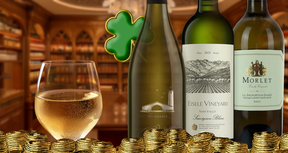 Gold Standard Sauvignon Blanc ft. Mondavi 3-Pack, Eisele, and More!