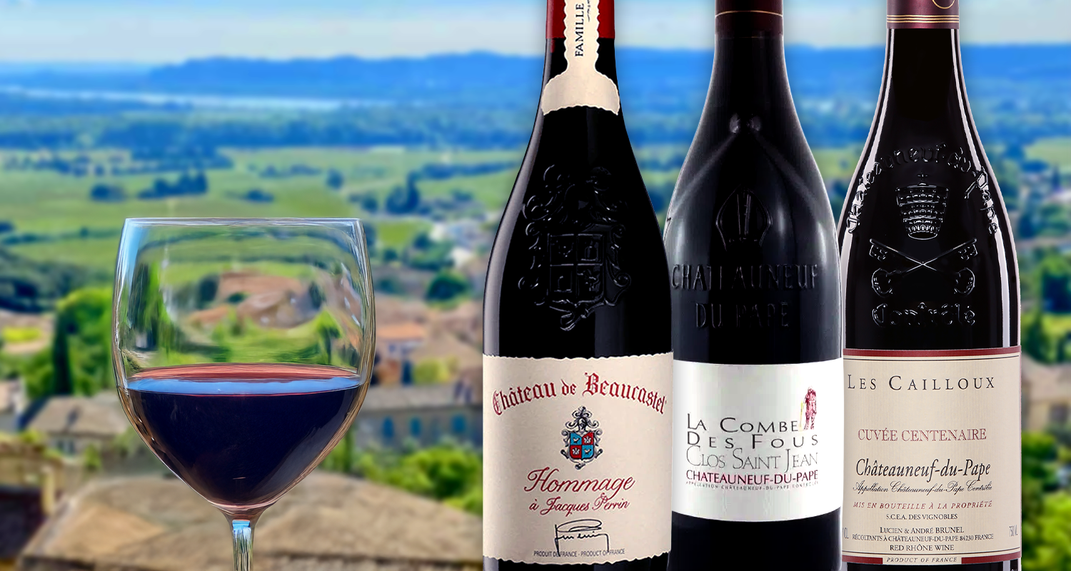 Châteauneuf-du-Pape Spotlight ft. Beaucastel, Clos St. Jean, and More!