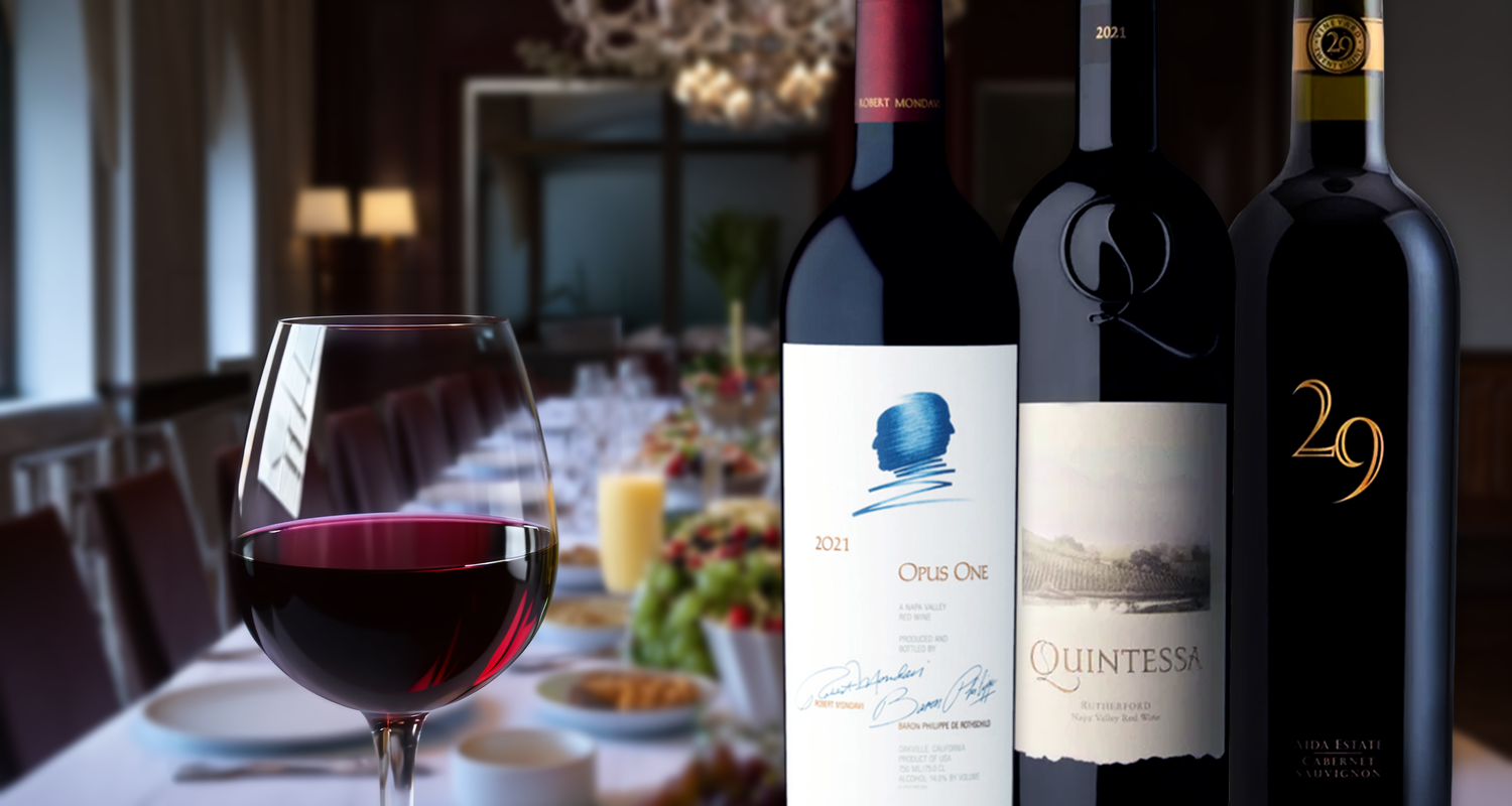 Gather 'Round the Table Red Wines ft. Opus One, DuMOL,  and More!