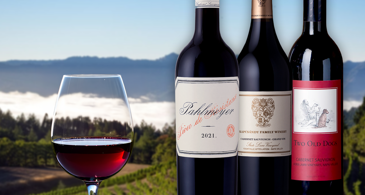 Automatic Upgrades on California Cabs ft. Caymus, Silver Oak, Pahlmeyer, and More!