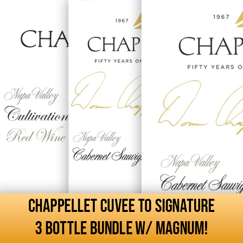 Chappellet Cuvee to Signature with Magnum Upgrade