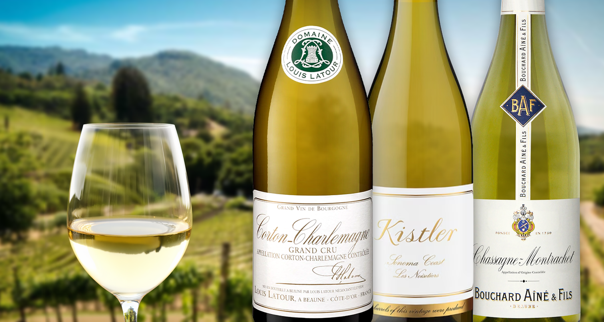 Côtes to Coast Chardonnay Collection ft. Latour, Hobbs, Chalk Hill, and More!