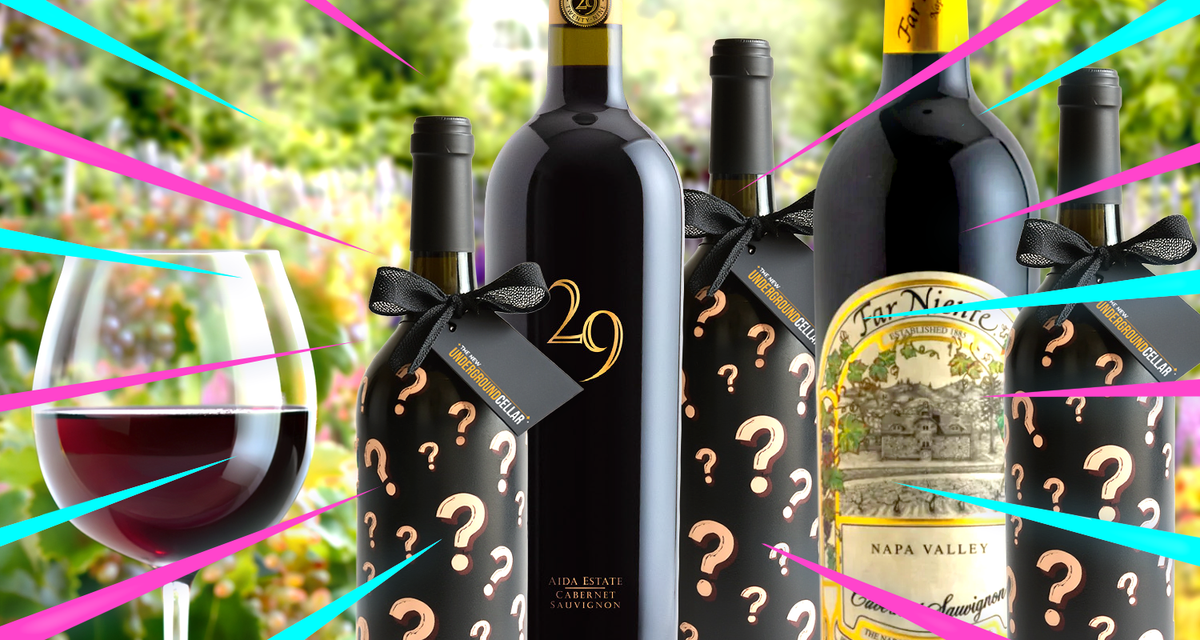 $19 Red Wine Mystery MAYhem with a 12-bottle case as the Top Upgrade!