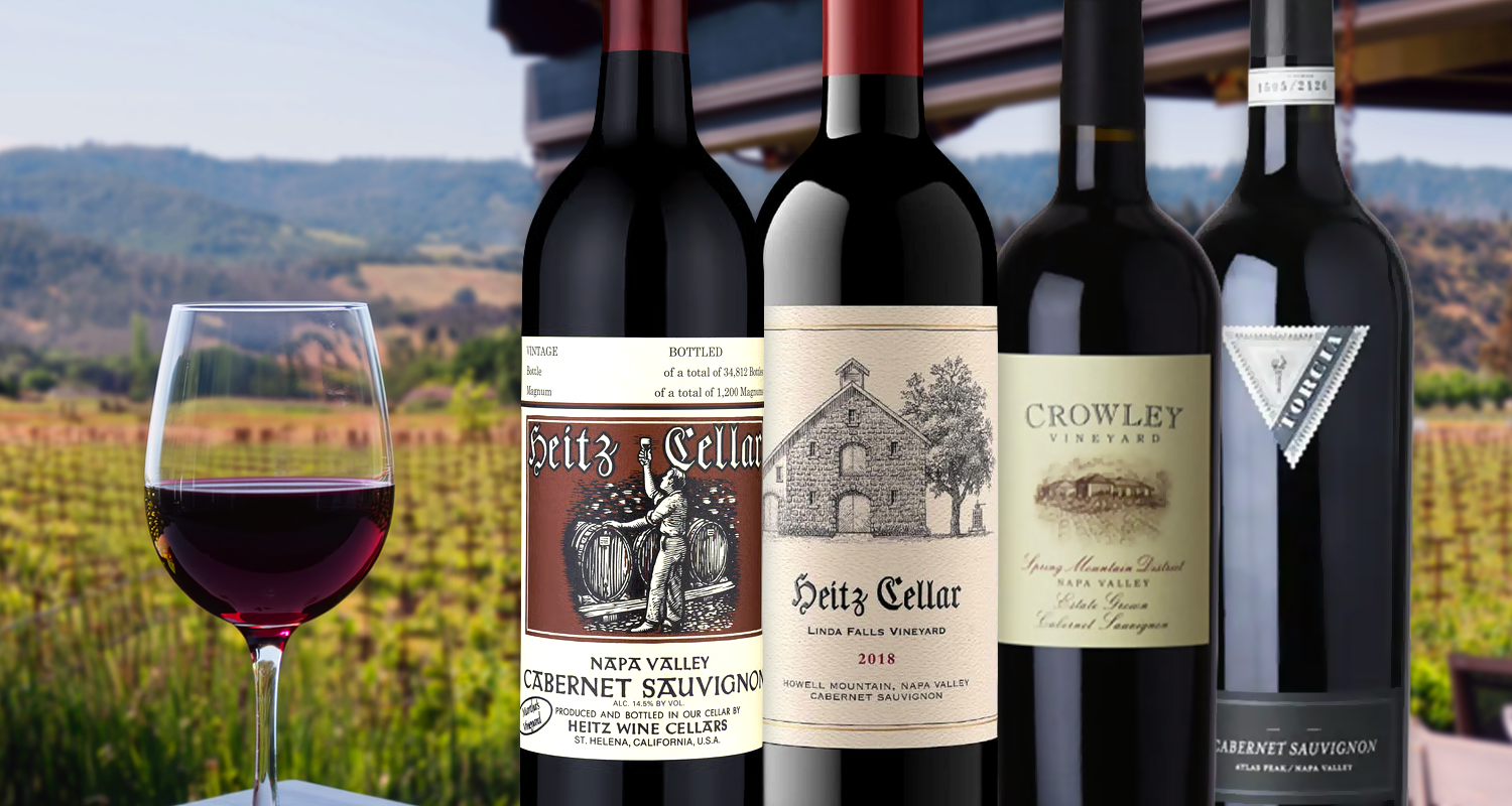 Guaranteed Bottle of Heitz Napa Valley Cabernet Sauvignon!