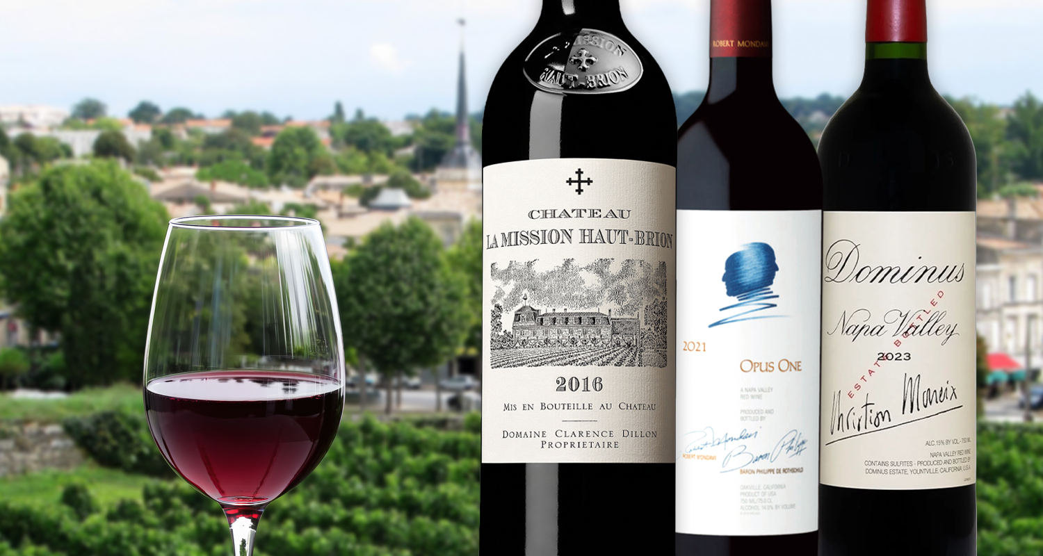 Luxury Napa Bordeaux Blends ft. Top Upgrade Clos d'Ora and More from France!