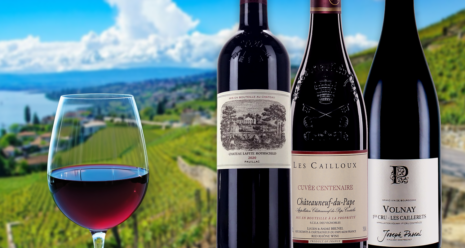 Int'l Red Wine Vacation ft. Penfolds, Lafite Rothschild, and More!