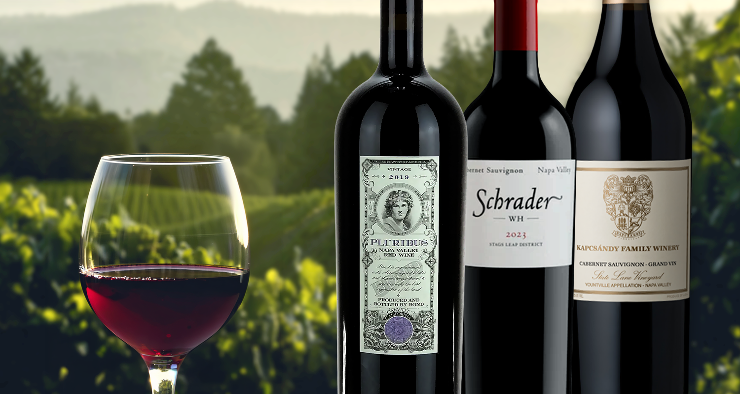 Highly Coveted Napa Cabs ft. Bond, Heitz, REWA, and More!