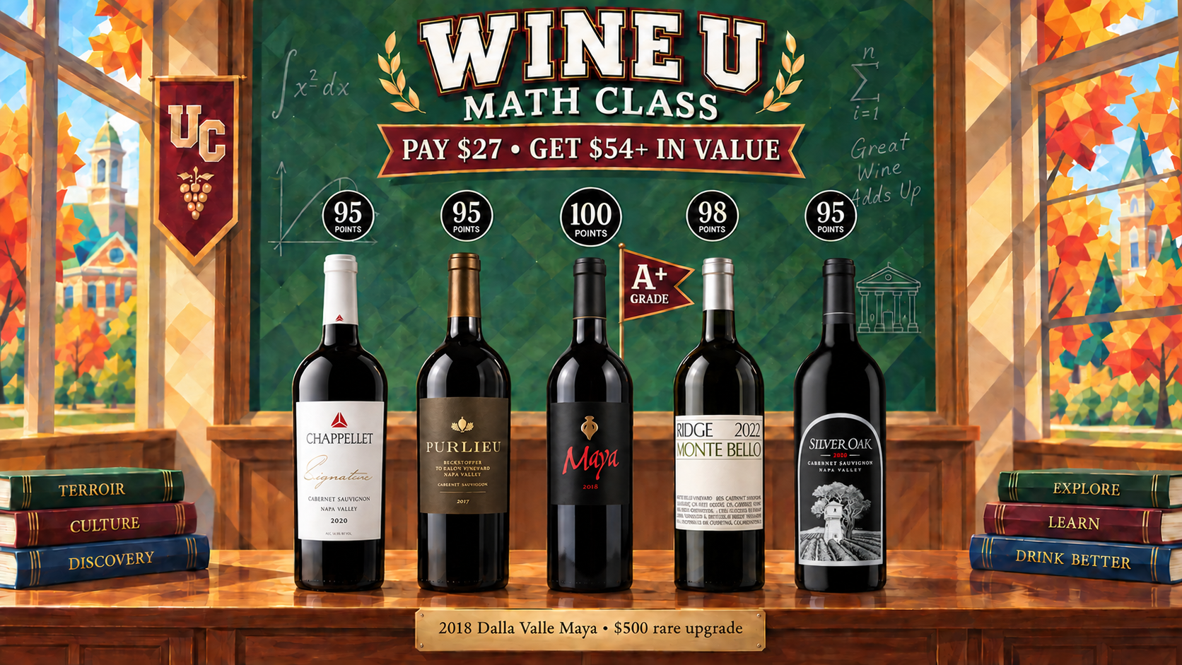 Double+ Turn $27 into $54+ in Red Wines ft Ridge, Dalla Valle and More!
