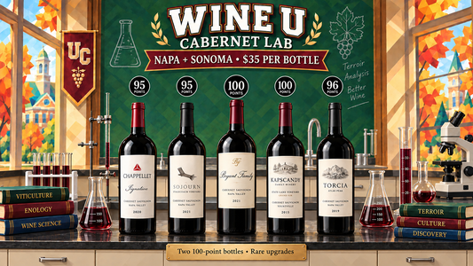 Napa & Sonoma Cabernet, ft 100-pt Bryant Family Cab and More!