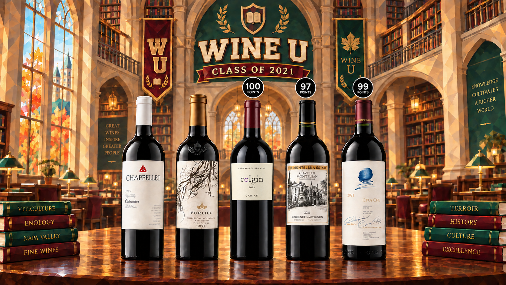 Class of 2021: California Red Wines ft Opus One, Colgin, Duckhorn and More!