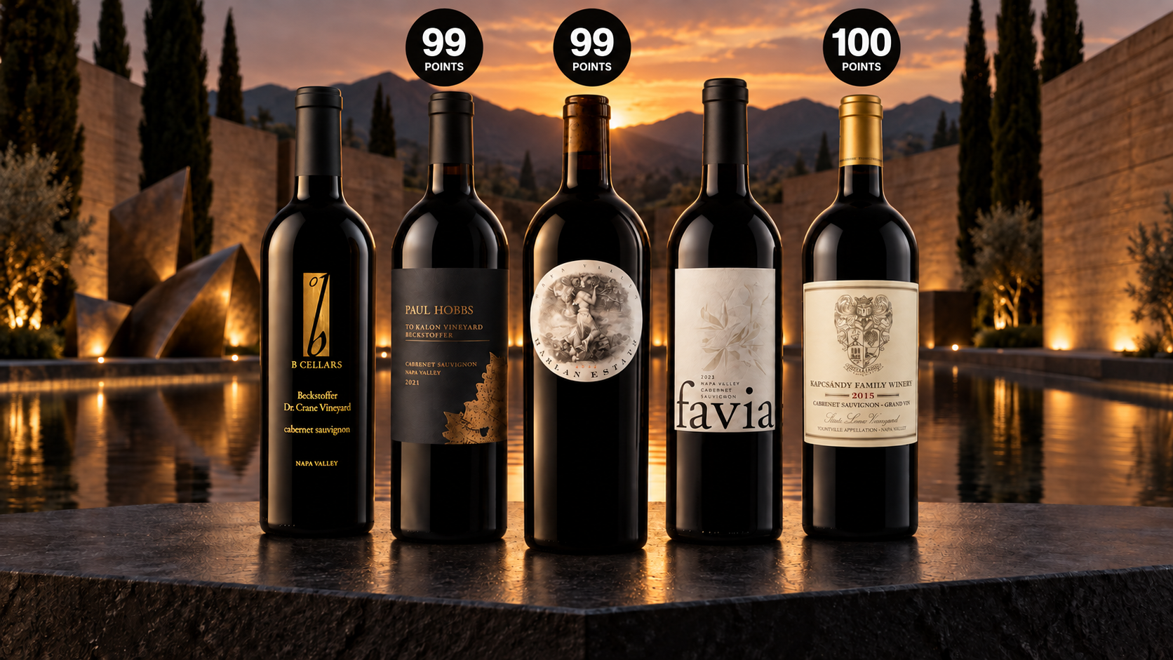 Cabernets for the Collector with a Rare $1.7K HARLAN, Hobbs, and More!