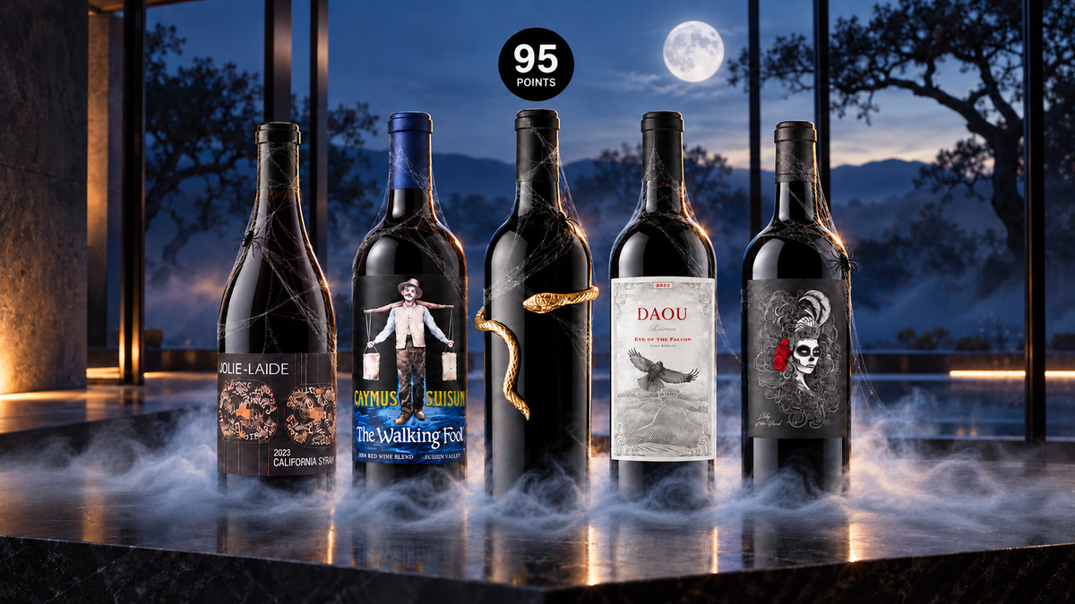 Spook-tacular Halloween Reds ft. 2022 JCB The Charmer Red Blend, worth $225!