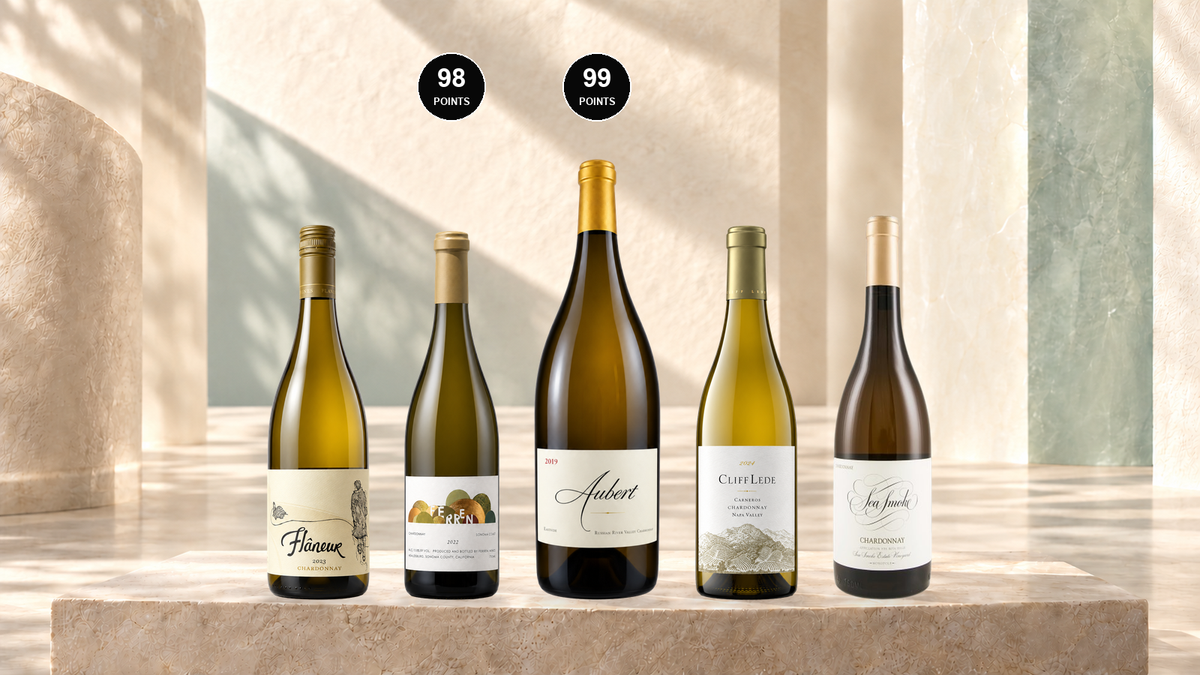 $27 Chardonnay Celebration ft. Sea Smoke, Aubert, and More!
