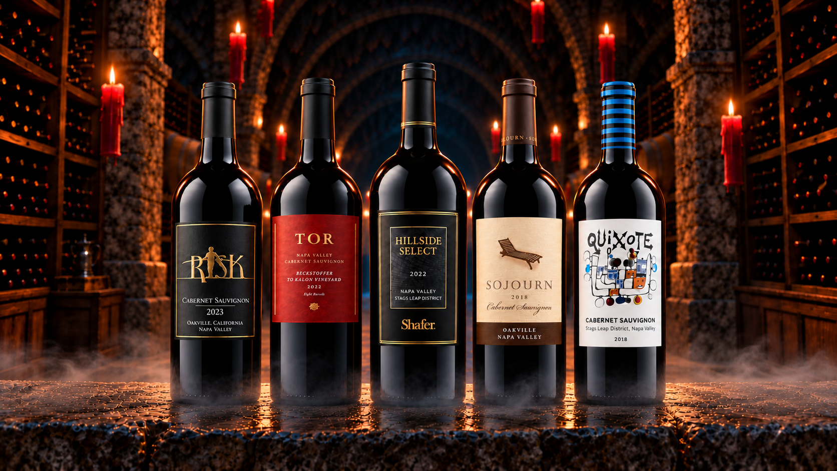 Cabernets from Napa and Select Regions with Caymus, Frank Family and TOR