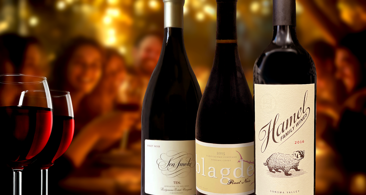 Friends, Fam and Reds Featuring Sea Smoke Pinot