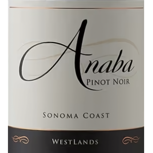 2017 Anaba Sonoma Coast Pinot Noir 750ML