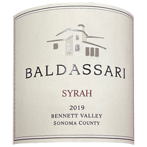 2019 Baldassari Bennett Valley Syrah 750ML