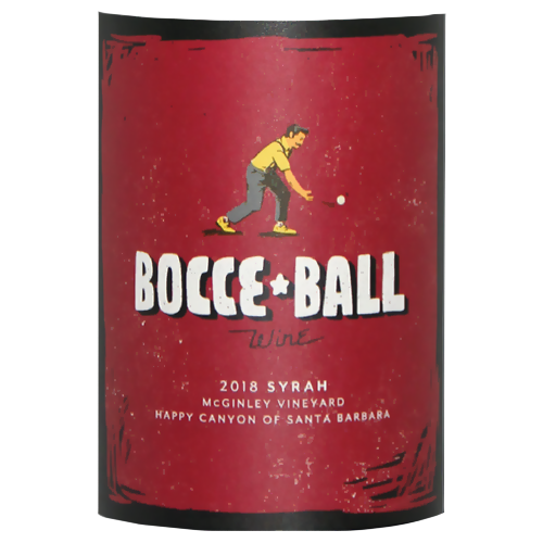 2018 Bocce Ball McGinley Vineyard Syrah, Happy Canyon, Santa Barbara 750ML