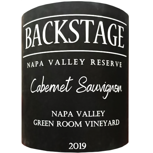 2019 Backstage Cabernet Sauvignon Napa Valley Reserve Green Room Vineyard 750ML