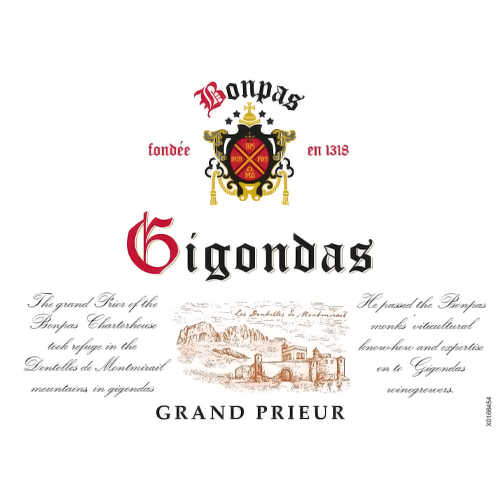 2017 Bonpas Grand Prieur Gigondas Red Rhone Blend 750ML